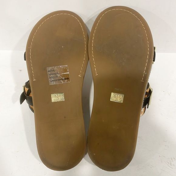 Louise et Cie  Animal Print Calf Hair Upper ‎ Sandal Women’s Sz 5M - Picture 7 of 13